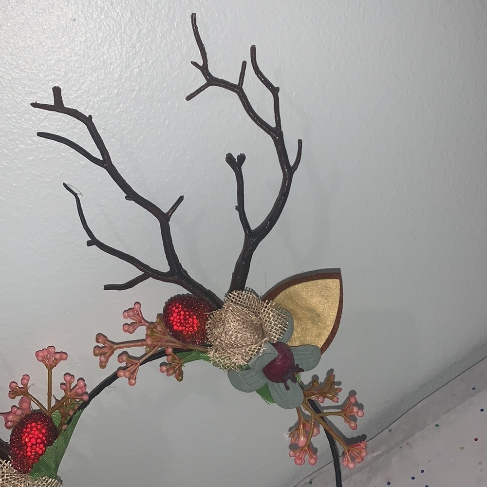 Women Girls Christmas Fairy Tale Flower Headband. - Picture 4 of 6